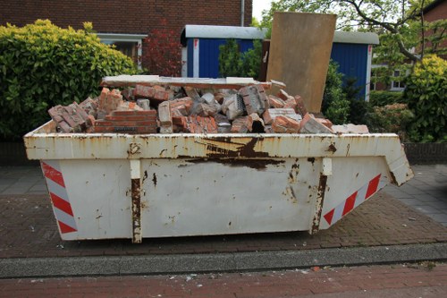 Modern lorry ready for hire in Carshalton