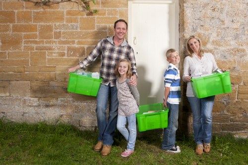 Professional skip hire service team in Carshalton