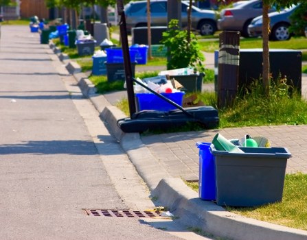 Commercial waste recycling services in Carshalton