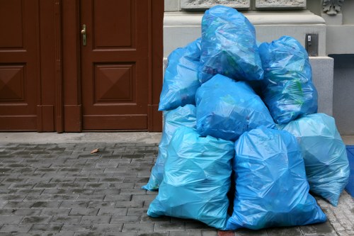 Clean and organized property after muck away service