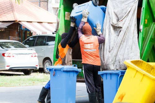 Recycling processes for demolition waste in Carshalton