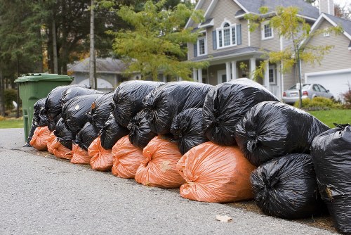 Safe handling of hazardous materials during site clearance