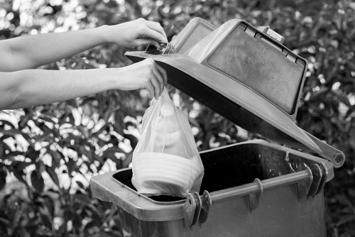 Recycling construction materials in Carshalton