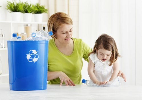 Eco-friendly office clearance process with recycling in Carshalton